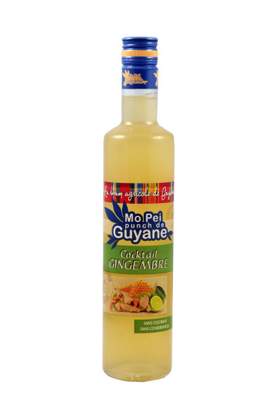 Punch gingembre "Mo Péi" au rhum agricole 18° – Image 2