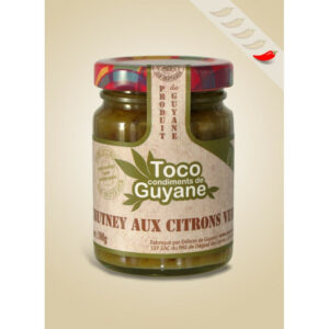 tresorsdeguyane-chutney-citron-vert-100g-delices-de guyane