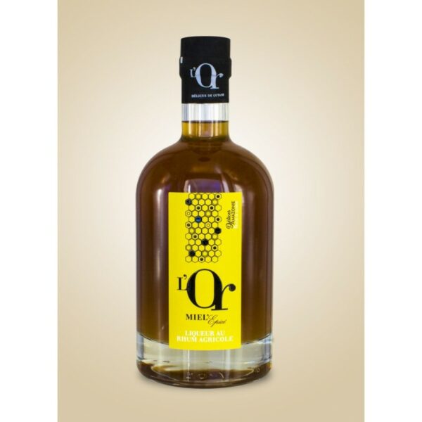 Liqueur Miel Épicé au rhum agricole 40°