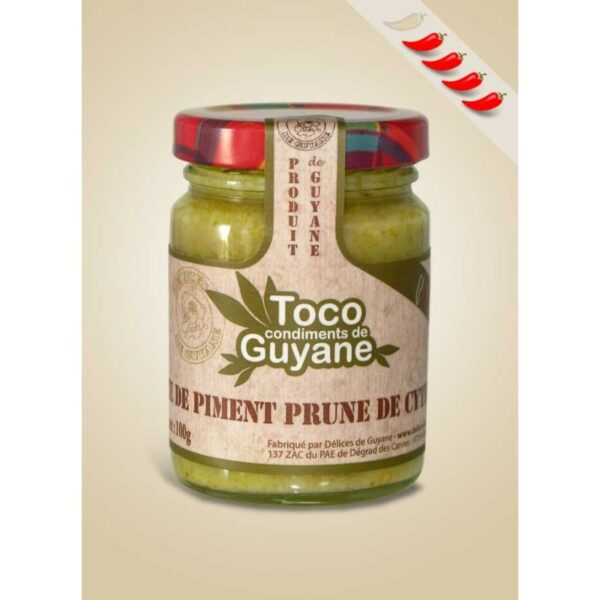 Pâte de piment prune de cythère - Toco 100g