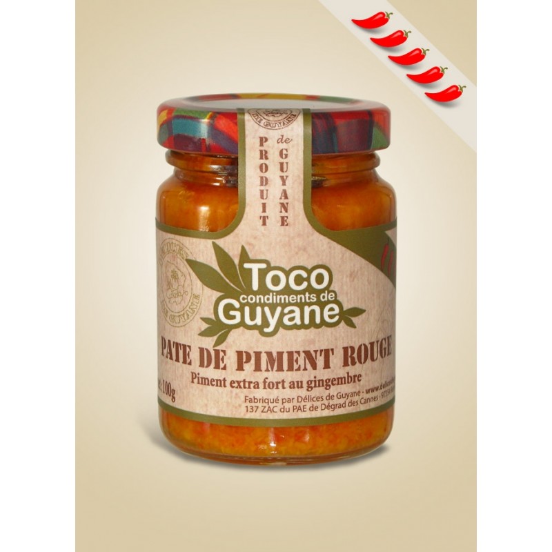 Pâte de piment rouge - Toco 100g