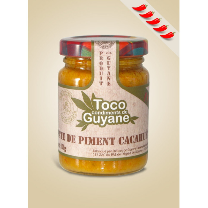 Pâte de piment cacahuète - Toco 100g