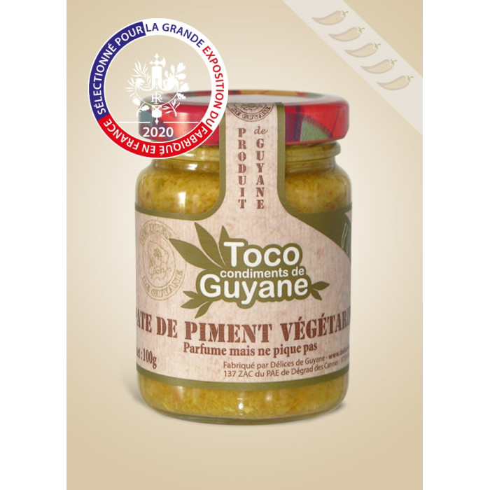 Pâte de piment végétarien - Toco 100g