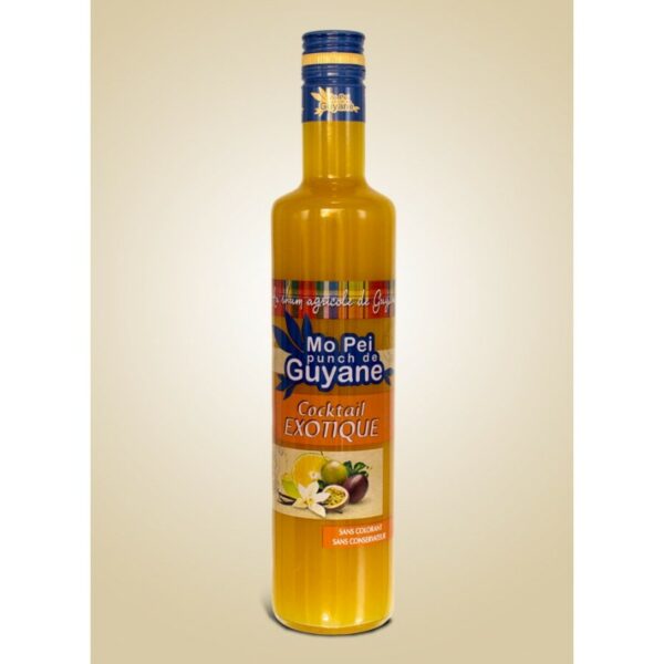 Punch exotique "Mo Péi" au rhum agricole 18°