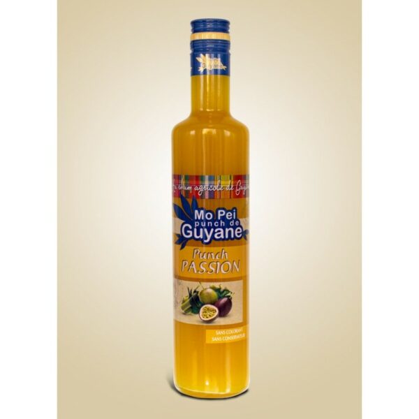 Punch passion "Mo Péi" au rhum agricole 18°