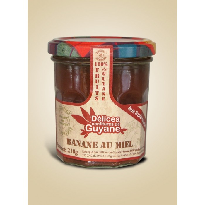 Confiture de Banane au Miel – 71% de fruits