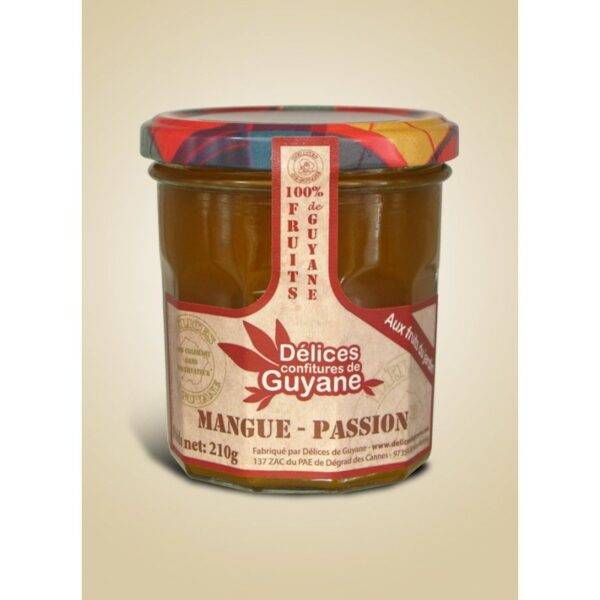 Confiture de Mangue Passion - 88% de fruits