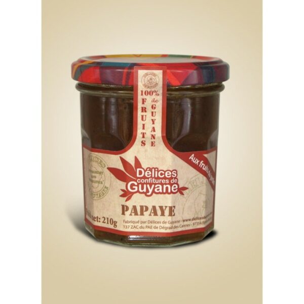 Confiture de Papaye - 69% de fruits