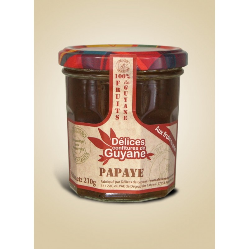 Confiture de Papaye - 69% de fruits
