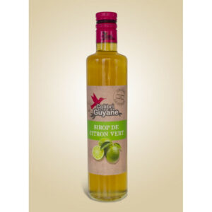 Sirop de citron vert - 25cl