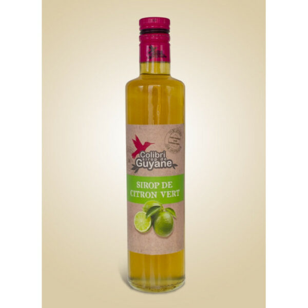 Sirop de citron vert - 25cl