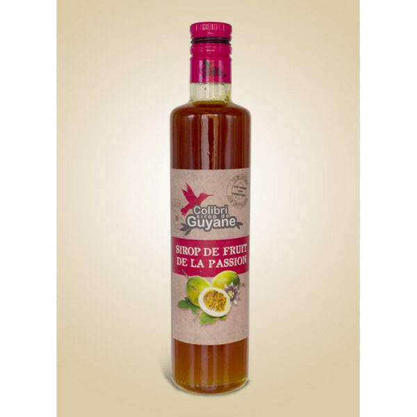 Sirop de fruit de la passion (maracuja) - 25cl